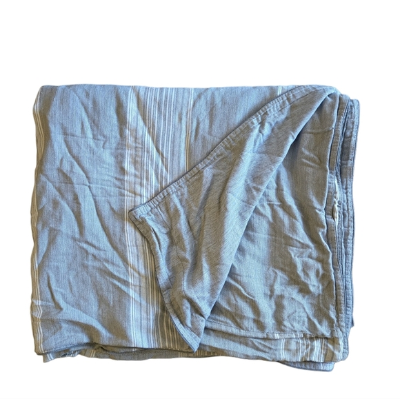 Gluckstein Home Queen Duvet Made In Portugal Neutral Grey & White - Picture 1 of 6